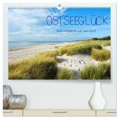 OSTSEEGLÜCK - Glücksmomente auf dem Darß (hochwertiger Premium Wandkalender 2025 DIN A2 quer), Kunstdruck in Hochglanz