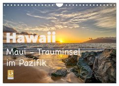 Hawaii - Maui Trauminsel im Pazifik (Wandkalender 2025 DIN A4 quer), CALVENDO Monatskalender - Calvendo;Marufke, Thomas