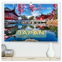 Japan - Hightech und Tradition (hochwertiger Premium Wandkalender 2025 DIN A2 quer), Kunstdruck in Hochglanz