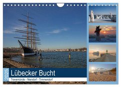 Lübecker Bucht - Travemünde - Niendorf - Timmendorf (Wandkalender 2025 DIN A4 quer), CALVENDO Monatskalender