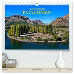 Faszinierendes Patagonien (hochwertiger Premium Wandkalender 2025 DIN A2 quer), Kunstdruck in Hochglanz