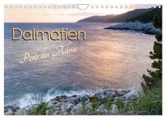 Dalmatien - Perle der Adria (Wandkalender 2025 DIN A4 quer), CALVENDO Monatskalender