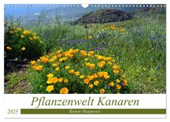 Pflanzenwelt Kanaren (Wandkalender 2025 DIN A3 quer), CALVENDO Monatskalender