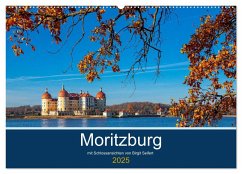 Moritzburg mit Schlossansichten (Wandkalender 2025 DIN A2 quer), CALVENDO Monatskalender