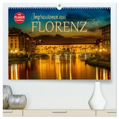 Impressionen aus FLORENZ (hochwertiger Premium Wandkalender 2025 DIN A2 quer), Kunstdruck in Hochglanz