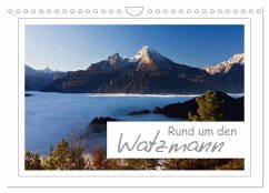 Rund um den Watzmann (Wandkalender 2025 DIN A4 quer), CALVENDO Monatskalender