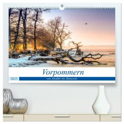 Vorpommern - von Altefähr bis Zinnowitz (hochwertiger Premium Wandkalender 2025 DIN A2 quer), Kunstdruck in Hochglanz - Calvendo;Kantz, Uwe