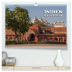 Indien, Rajasthan (hochwertiger Premium Wandkalender 2025 DIN A2 quer), Kunstdruck in Hochglanz