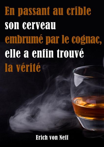 En Passant Au Crible Son Cerveau Embrumé Par Le Cognac Elle a Enfin Trouvé La Vérité (eBook, ePUB)