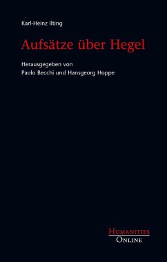 Aufsätze über Hegel - Ilting, Karl-Heinz