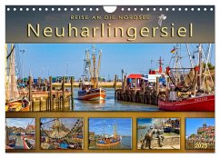 Reise an die Nordsee - Neuharlingersiel (Wandkalender 2025 DIN A4 quer), CALVENDO Monatskalender - Calvendo;Roder, Peter