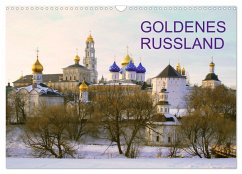 Goldenes Russland (Wandkalender 2025 DIN A3 quer), CALVENDO Monatskalender