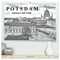 Potsdam schwarz auf weiß (hochwertiger Premium Wandkalender 2025 DIN A2 quer), Kunstdruck in Hochglanz - Calvendo;Witkowski, Bernd
