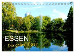 Essen - Die grüne Oase (Tischkalender 2025 DIN A5 quer), CALVENDO Monatskalender