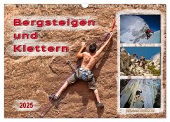 Bergsteigen und Klettern (Wandkalender 2025 DIN A3 quer), CALVENDO Monatskalender - Calvendo;Roder, Peter