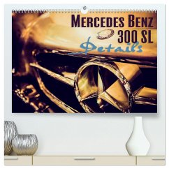 Mercedes Benz 300 SL - Details (hochwertiger Premium Wandkalender 2025 DIN A2 quer), Kunstdruck in Hochglanz - Calvendo;Hinrichs, Johann