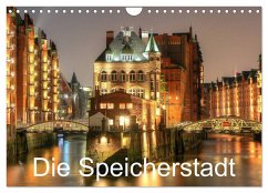 Die Speicherstadt (Wandkalender 2025 DIN A4 quer), CALVENDO Monatskalender