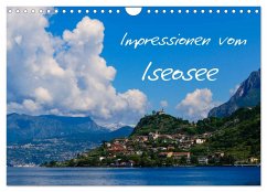 Impressionen vom Iseosee (Wandkalender 2025 DIN A4 quer), CALVENDO Monatskalender
