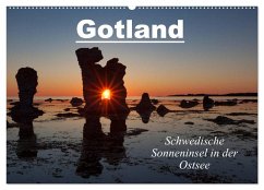 Gotland - Sonneninsel in der Ostsee (Wandkalender 2025 DIN A2 quer), CALVENDO Monatskalender