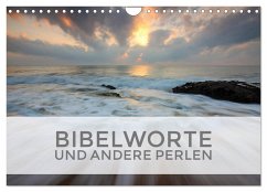 Bibelworte und andere Perlen (Wandkalender 2025 DIN A4 quer), CALVENDO Monatskalender