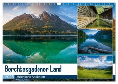 Berchtesgadener Land - Malerische Ansichten (Wandkalender 2025 DIN A3 quer), CALVENDO Monatskalender