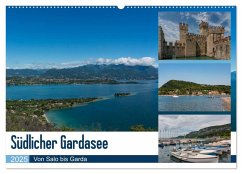 Südlicher Gardasee - Von Salo bis Garda (Wandkalender 2025 DIN A2 quer), CALVENDO Monatskalender - Calvendo;Laser, Britta