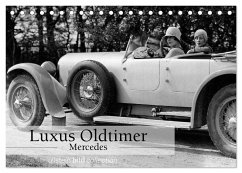 Luxus Oldtimer - Mercedes (Tischkalender 2025 DIN A5 quer), CALVENDO Monatskalender