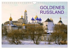Goldenes Russland (Wandkalender 2025 DIN A4 quer), CALVENDO Monatskalender