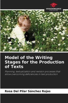 Model of the Writing Stages for the Production of Texts - Sánchez Rojas, Rosa Del Pilar