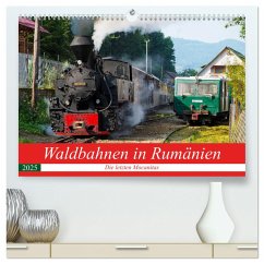 Waldbahnen in Rumänien - Die letzten Mocanitas (hochwertiger Premium Wandkalender 2025 DIN A2 quer), Kunstdruck in Hochglanz - Calvendo;Hegerfeld-Reckert, Anneli