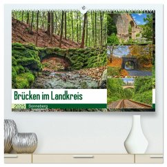 Brücken des Landkreises Sonneberg (hochwertiger Premium Wandkalender 2025 DIN A2 quer), Kunstdruck in Hochglanz