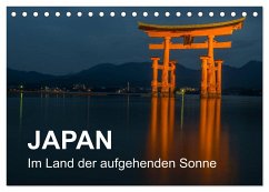 Japan - Im Land der aufgehenden Sonne (Tischkalender 2025 DIN A5 quer), CALVENDO Monatskalender - Calvendo;El Barkani, Mohamed