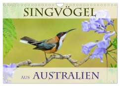 Singvögel aus Australien (Wandkalender 2025 DIN A4 quer), CALVENDO Monatskalender - Calvendo;birdimagency, BIA