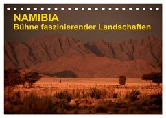 Namibia - Bühne faszinierender Landschaften (Tischkalender 2025 DIN A5 quer), CALVENDO Monatskalender