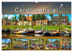 Reise an die Nordsee - Carolinensiel (Wandkalender 2025 DIN A2 quer), CALVENDO Monatskalender