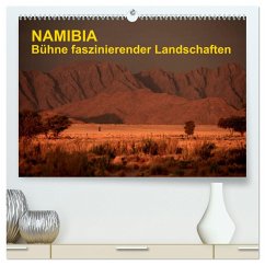 Namibia - Bühne faszinierender Landschaften (hochwertiger Premium Wandkalender 2025 DIN A2 quer), Kunstdruck in Hochglanz - Calvendo;Werner Altner, Dr.