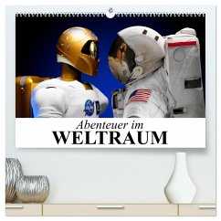 Abenteuer im Weltraum (hochwertiger Premium Wandkalender 2025 DIN A2 quer), Kunstdruck in Hochglanz - Calvendo;Stanzer, Elisabeth
