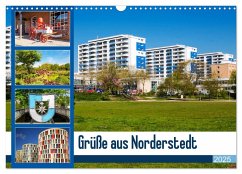 Grüße aus Norderstedt (Wandkalender 2025 DIN A3 quer), CALVENDO Monatskalender - Calvendo;photo impressions, D.E.T.