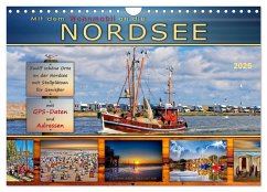 Mit dem Wohnmobil an die Nordsee (Wandkalender 2025 DIN A4 quer), CALVENDO Monatskalender