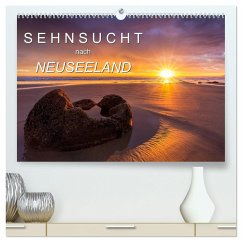 Sehnsucht nach Neuseeland (hochwertiger Premium Wandkalender 2025 DIN A2 quer), Kunstdruck in Hochglanz