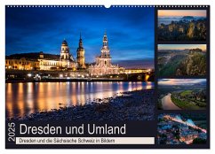 Dresden und Umland (Wandkalender 2025 DIN A2 quer), CALVENDO Monatskalender - Calvendo;R. Lima, Eva