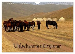 Unbekanntes Kirgistan (Wandkalender 2025 DIN A4 quer), CALVENDO Monatskalender