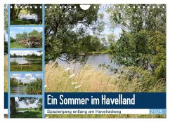 Ein Sommer im Havelland - Spaziergang entlang am Havelradweg (Wandkalender 2025 DIN A4 quer), CALVENDO Monatskalender