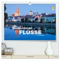 Deutschlands Flüsse (hochwertiger Premium Wandkalender 2025 DIN A2 quer), Kunstdruck in Hochglanz