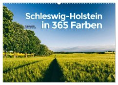 Schleswig-Holstein in 365 Farben (Wandkalender 2025 DIN A2 quer), CALVENDO Monatskalender - Calvendo;Jansen, Thomas