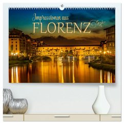 Impressionen aus FLORENZ (hochwertiger Premium Wandkalender 2025 DIN A2 quer), Kunstdruck in Hochglanz - Calvendo;Viola, Melanie