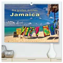 Die großen Antillen - Jamaica (hochwertiger Premium Wandkalender 2025 DIN A2 quer), Kunstdruck in Hochglanz - Calvendo;Roder, Peter