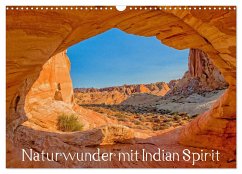 Naturwunder mit Indian Spirit (Wandkalender 2025 DIN A3 quer), CALVENDO Monatskalender