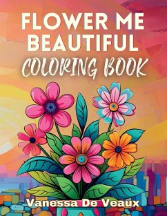 Cover Flower Me Beautiful Coloring Book