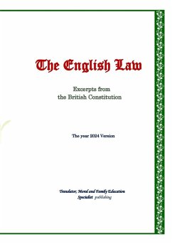 Cover The English Law, 2024 Version